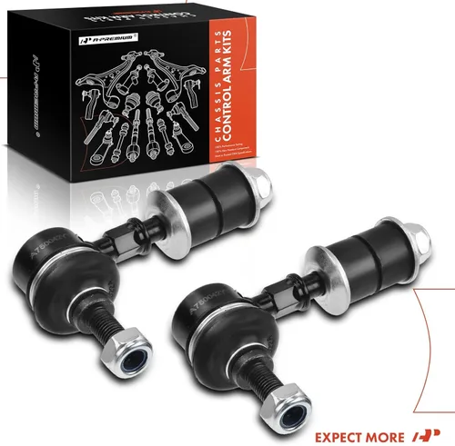 Vista 9 de A-Premium 2 eslabones de barra estabilizadora delantera, compatibles con Chevrolet Tracker 1999-2004, Suzuki Vitara 1999-2004