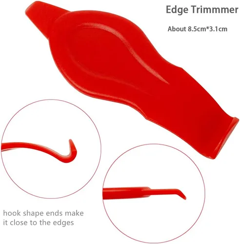 Vista 2 de Kit de envoltura de vinilo para coche con herramientas de aplicación de película de tinte de ventana, escobilla de recorte de borde de 9 mm