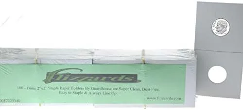 Vista 5 de Caja de almacenamiento roja de 9 x 2 x 2 con 100 soportes para monedas de papel Guardhouse