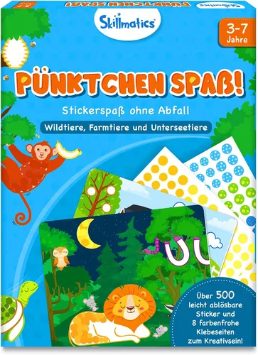 Skillmatics Artistic Activity - Dots Fun! Animals, Craft Kits