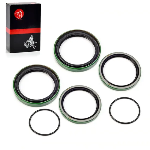 Kit de sello de cubo de rueda delantera compatible con Polaris Sportsman 335 400 500 Magnum 325 425 500 Scrambler 400 500 Worker 335 500 Big Boss