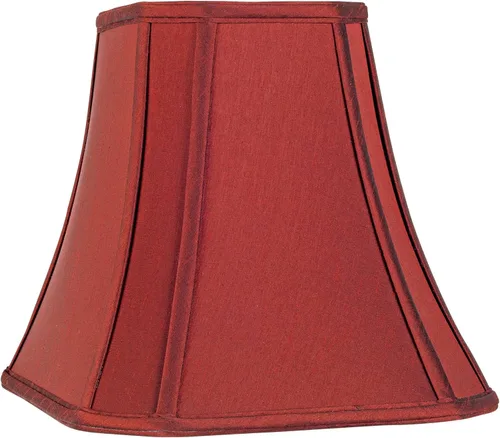 Vista 3 de Springcrest - Pantalla para lámpara de esquina, color rojo carmesí