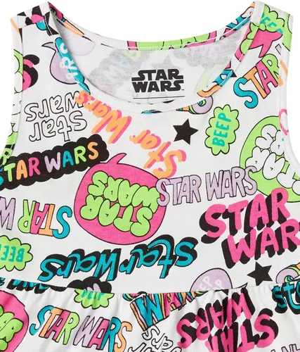 Vista 2 de Tienda Essentials Disney Marvel Star Wars Frozen Conjunto de ropa de mezcla y combinación de princesa para niñas y niños pequeños de talla única
