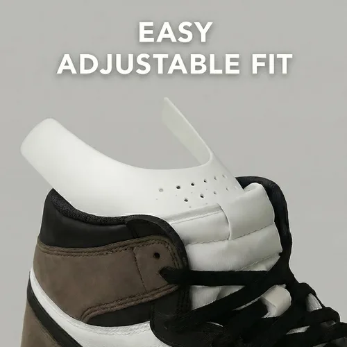 Vista 7 de SOL3 Crease Guards - 2 pares de protectores de arrugas para zapatos antiarrugas para Air Force 1, Jordans, Dunks y más