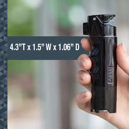 Vista 3 de SABRE SMART - Spray de pimienta con Bluetooth, solo spray de pimienta con seguimiento GPS en vivo y alertas de texto en emergencias, incluye spray