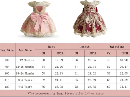Vista 7 de NNJXD - Vestido de princesa de tul con flores, para usar en bodas, para niñas pequeñas y bebés