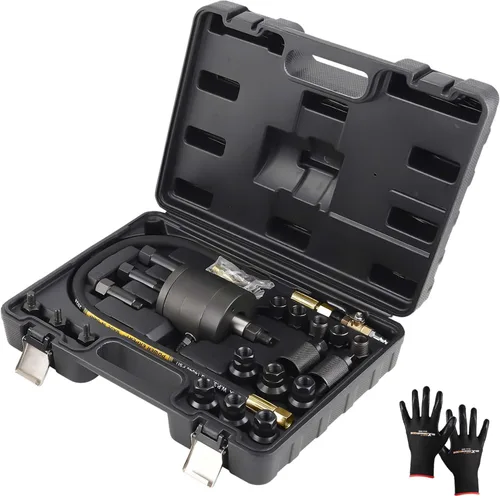 Vista 10 de maXpeedingrods Kit de herramientas de instalación de extracción de inyector de combustible, kit de extractor de inyector de combustible compatible