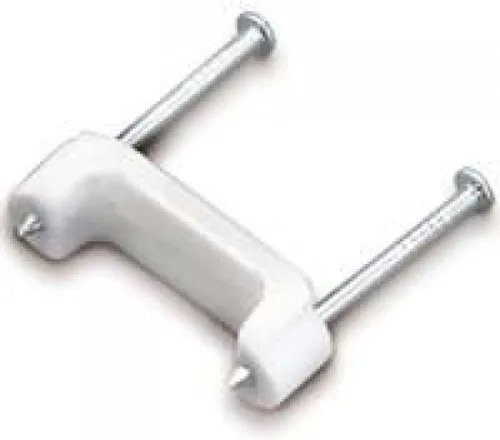 Vista 7 de Gardner Bender PS-225J Grapa de plástico, 1/2 pulgada, asegura Romex, UF y cable no metálico (NM), polietileno resistente a los rayos UV, sin