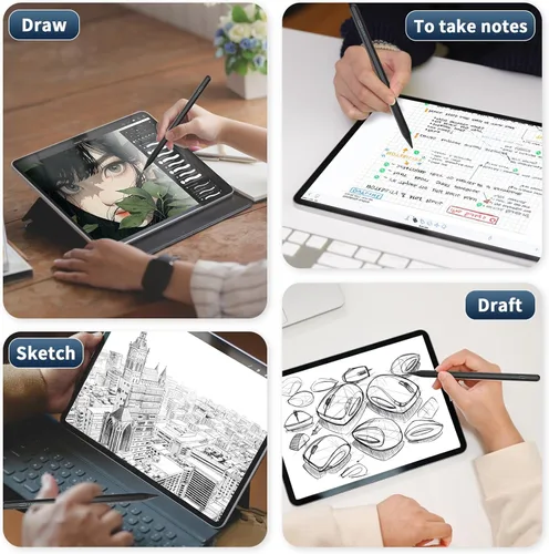 Vista 8 de Lápiz óptico para iPad 2025-2018, carga más rápida, lápiz Apple con sensibilidad de inclinación, rechazo de palma y magnético, compatible con iPad