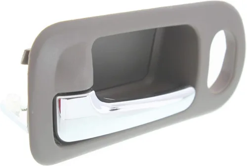 Vista 3 de Garage-Pro Manija de puerta interior compatible con Honda Civic Sedan 2001-2005, parte delantera, bisel marrón del lado del conductor con palanca