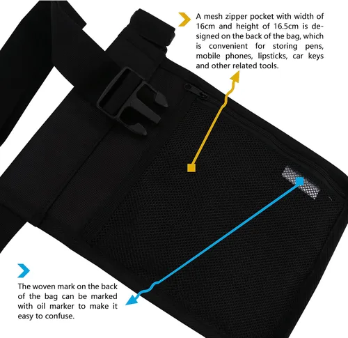 Vista 4 de Funda de aceite de masaje, bolsa de botella de masaje, funda para loción, masajista, masaje, funda de aceite, loción de masaje... (1kd9D-negro)