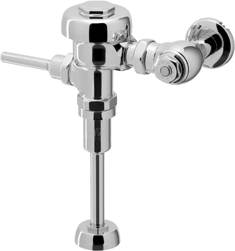Vista 5 de Sloan Regal 186 Urinal de Montaje Expuesto con Válvula de Descarga Manual, Válvula de Descarga de 0.125 GPF - Descarga Única, Manija Sin Retención