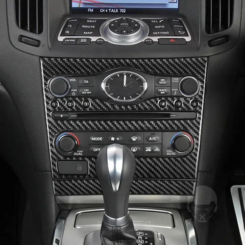 Vista 51 de NVCNX Real Premium Carbon Fiber Compatible with Infiniti G37 2011 2012 2013 Coupe Sedan Convertible Accessories Car Center Console Dash Dashboard