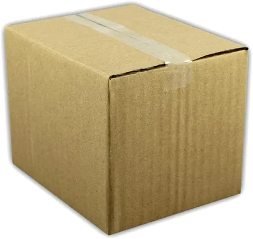 Vista 4 de EcoSwift 1-Box 5x4x4 Corrugated Cardboard Packing Box Mailing Moving Shipping Box Carton 5 x 4 x 4 inches