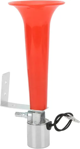 Hupe Pfeife, bocina de aire turca de 12 V, silbato turco, bocina universal Moto Wolf de 24 V/12 V, silbato turco, rojo de 180 db, para automóviles,