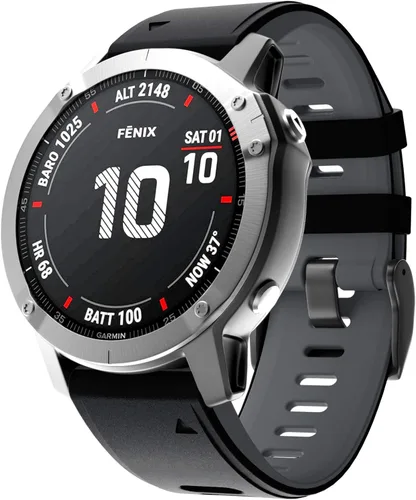 Vista 3 de ANCOOL Compatible con Fenix 7S Band - Correa de reloj suave de dos tonos para relojes inteligentes Fenix 5S/Fenix 5S Plus/Fenix 6S/Fenix 7S/Fenix 6S
