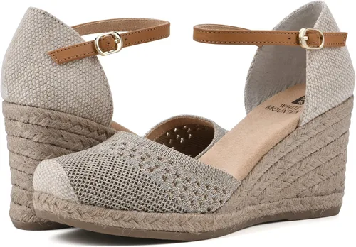 Vista 2 de WHITE MOUNTAIN Women's Maven Espadrille Wedge Sandal