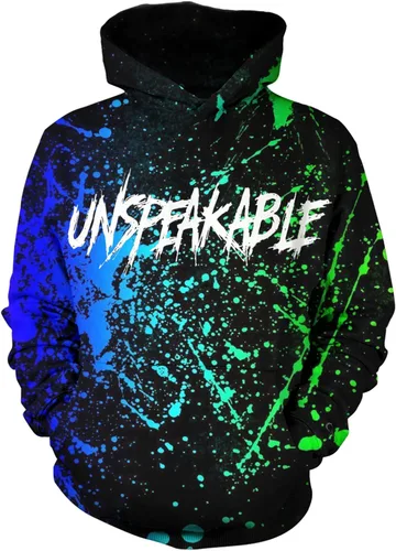 Boys and Girls Game Hoodie Sports Tops Fashion Sweater Novelty Merch for Kids