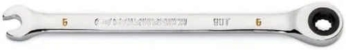 GEARWRENCH Llave de trinquete combinada con arco oscilante de 4 grados y 12 puntos de 6 mm - 86906
