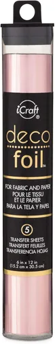 Vista 5 de iCraft Hojas de transferencia de papel de aluminio Deco 6 "X12" 5/Pkg-Bronce