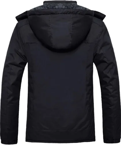 Vista 2 de GEMYSE Men's Mountain Waterproof Ski Snow Jacket Winter Windproof Rain Jacket