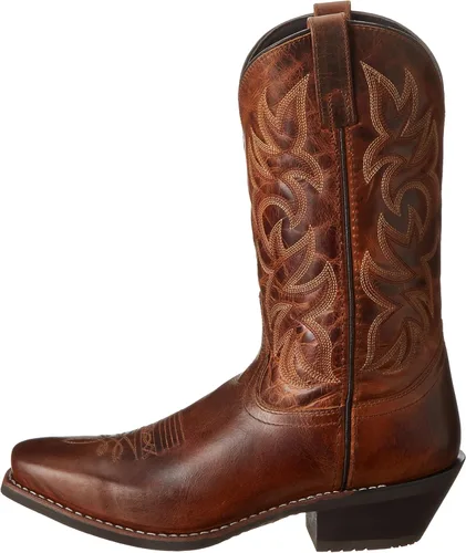 Vista 8 de Botas vaqueras de punta cuadrada para hombre Laredo