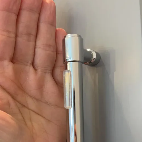 Vista 9 de Parachoques para puerta de gabinete, 61 almohadillas de goma suave transparente, tapones de gabinete autoadhesivos fuertes multiformas, adecuados