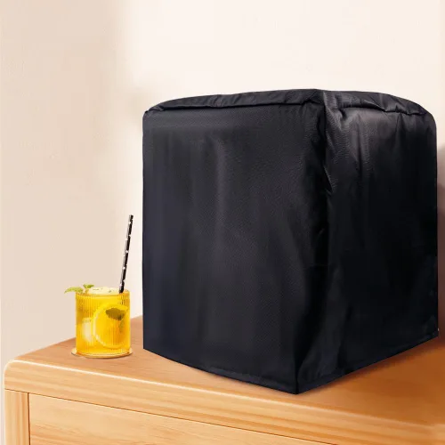 Vista 4 de Cubierta universal para máquina de hielo, cubierta para máquina de hielo 420D, resistente al polvo, cubierta portátil para máquinas de hielo