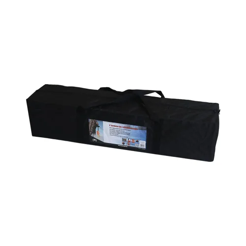 Vista 2 de Nordic Legend Hardware Lite E-Drill Combo, barrena inalámbrica de nailon para hielo de 6 pulgadas de diámetro con pala picadora de hielo/adaptador