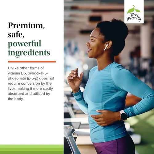 Vista 5 de Terry Naturally BioActive Vitamina B Ayuda a la salud del corazón con vitaminas B bioactivas Suplemento con folato y calcio Vitamina del complejo