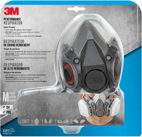 Respirador 3M para proyectos de pintura