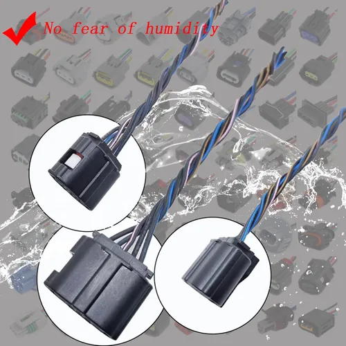 Vista 4 de Sensor de flujo de aire masivo Medidor MAF arnés conector enchufe 22204-31020 para Toyota Venza Highlander Matrix Avalon RAV4 Camry Corolla Sienna