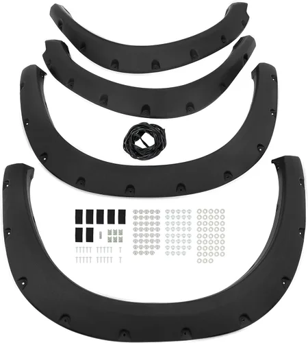 Vista 9 de ECOTRIC Guardabarros compatibles con Dodge Ram 1500/2011-2018 Ram 1500/2019-2023 Ram 1500 Classic Fleetside 2009-2010/2011-2018 Ram 1500 Classic