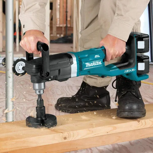 Vista 8 de Makita XAD03PT 18V X2 LXT® Litio-Ion (36V) Kit de taladro de ángulo recto inalámbrico sin escobillas de 1/2" (5.0Ah)