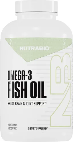 Vista 8 de NutraBio Suplementos de aceite de pescado Omega 3, 2,000 mg, 150 cápsulas blandas - Suplemento de ácidos grasos EPA DHA Omega 3 para ayudar a
