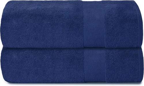 Vista 14 de Belizzi Home Set de 8 Toallas 100% Algodón Ring Spun, 2 Toallas de Baño 27x54, 2 Toallas de Mano 16x28 y 4 Toallitas 13x13 - Ultra Suave Altamente