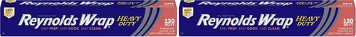 Vista 10 de Aluminio Reynolds Wrap Heavy Duty, 37.5 Square Feet
