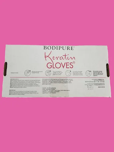 Vista 8 de Bodipure Máscara de mano hidratante todo en 1, máscara de mano de queratina y vitamina E para manos secas y agrietadas, fórmula de guantes