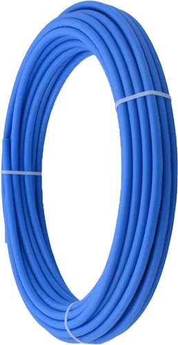 Vista 11 de SharkBite 1/2 pulgada x 100 pies azul PEX-B, tubería de agua flexible PEX para fontanería, U806B100