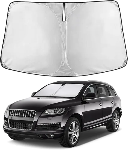 Vista 125 de Parasol para parabrisas para Rivian R1S 2022-2024 2025 compatible con EcoNour material de poliéster 240T, visera solar para coches, reflector que