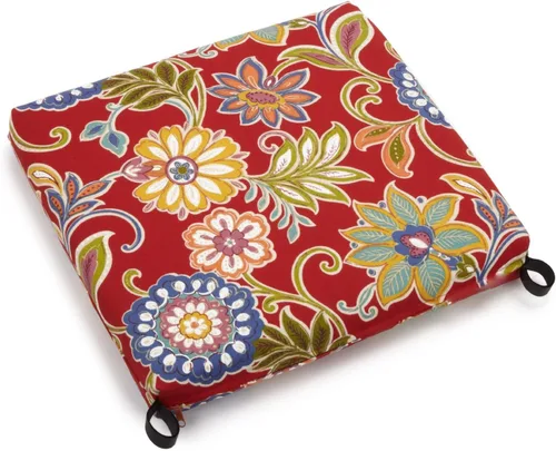 Blazing Needles Cojín para silla de exterior, 20" x 19", Alenia Pompeya