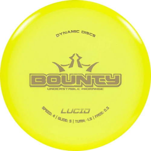 Vista 6 de Dynamic Discs Lucid Bounty - Disco de golf de rango medio [los colores pueden variar]