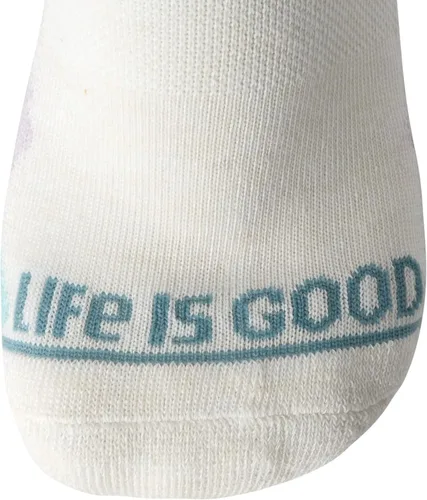 Vista 5 de Life is Good Calcetines para mujer novedosos calcetines de tobillo de corte bajo paquete de 6
