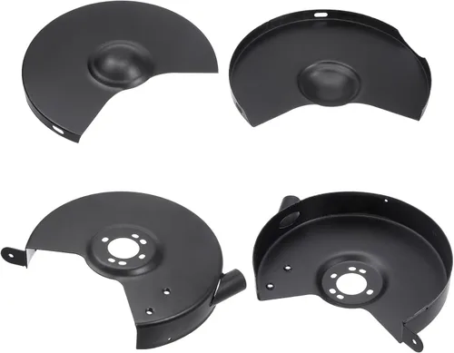 Vista 4 de HARFINGTON Cubierta interior y exterior de rueda para amoladora de banco, cubierta de protección izquierda de 9.84 pulgadas, de acero al carbono