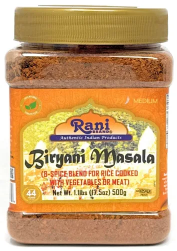 Vista 10 de Pasta de curry Rani Biryani Masala (pasta de especias de cocina para platos de arroz indio, pullao/pilau) tarro de vidrio de 10.5 onzas (10.58 oz) ~