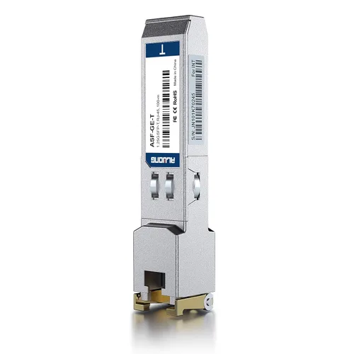 Vista 7 de Transceptor SFP 1000Base-T, módulo de cobre SFP a RJ45 1.25G, compatible con Cisco, Ubiquiti, Meraki, Mikrotik, Intel y más, 1 paquete