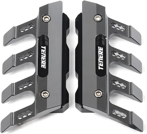 Vista 11 de Protector de bisel delantero CNC para motocicleta, deslizante, anticaída, protector de horquilla delantera para Yamaha XT660Z XT660R (color : A)