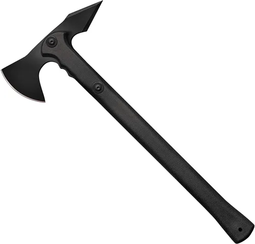 Cold Steel - Hacha de supervivencia Tomahawk de acero forjado en forma de gota, ideal para campamento, supervivencia, exteriores y para cortar