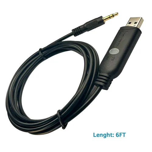 Vista 4 de DSD TECH SH-U35B USB RS232 a 0.138 in Cable serie con chip FTDI FT232RL 6FT