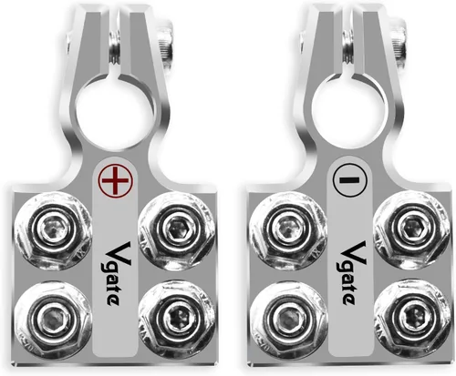 Vista 5 de Vgate Conector de Terminal de Batería de Ácido de Plomo de 8 Vías, Extremos de Terminal de Poste AGM, Calibre 8AWG hasta 4/0(XL) AWG, Positivo